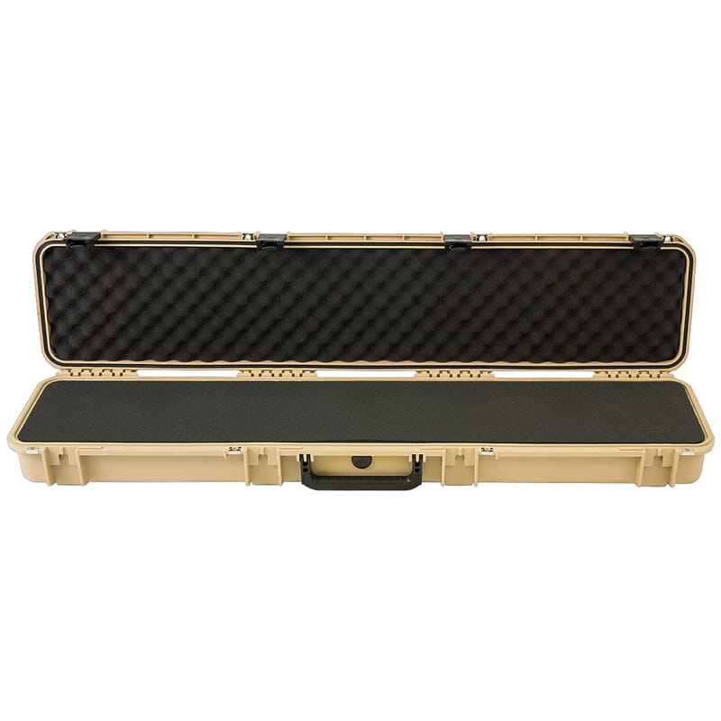 SKB iSeries Single Rifle Layered Foam Tan Case 3i-4909-5T-L