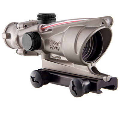 Trijicon ACOG 4x32 Red Horseshoe Dot Nickel Boron