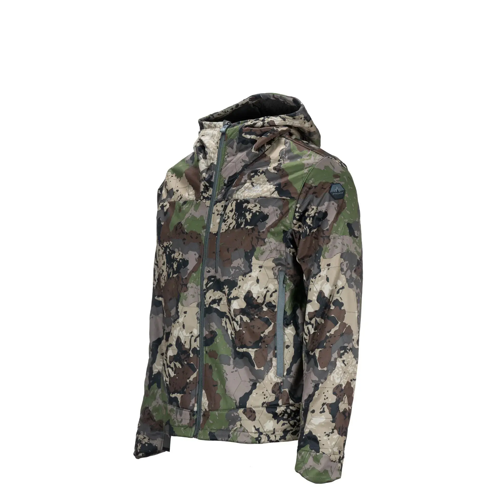 Pnuma Outdoors Alpha Vertex Jacket, Caza Camo XLT AV-JK-CZ-XLT