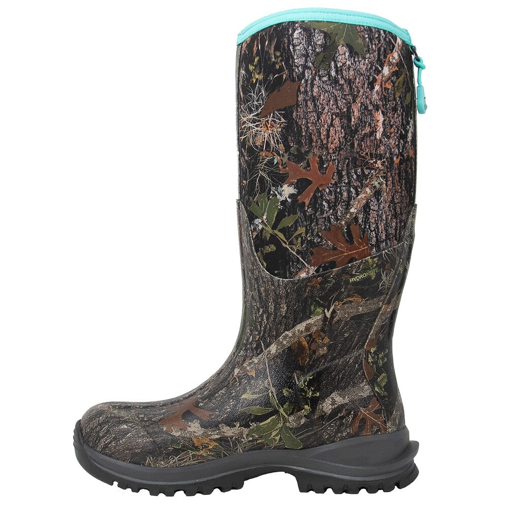 Dryshod Women's Shredder MXT Camo/Turquois Size 6 Boot SHX-WH-CM-W06