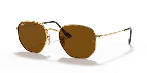 Ray-Ban Hexagonal Arista B-15 Brown Polar 0RB3548N-0015751
