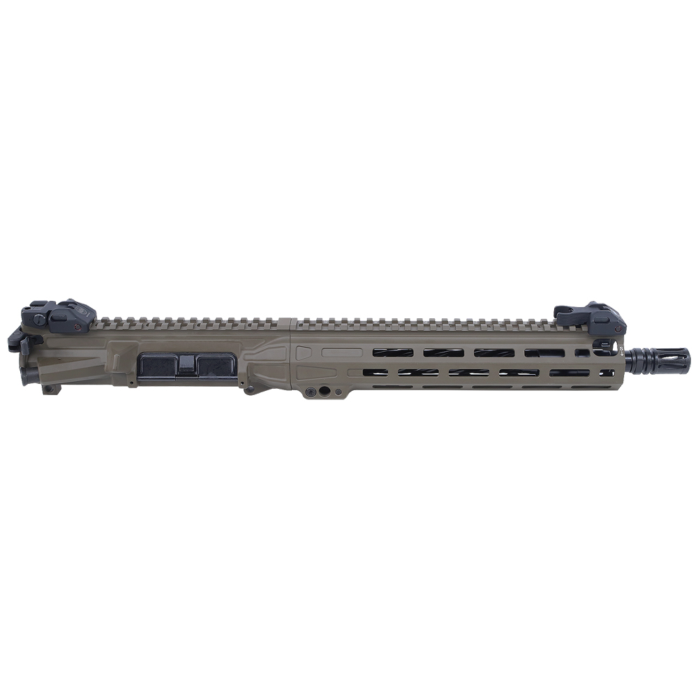 LWRC ICMKII 5.56mm 12&quot; 1/7&quot; 1/2x28 Patriot Brown Short Barrel Rifle Upper ICMKIIU5PBC12S