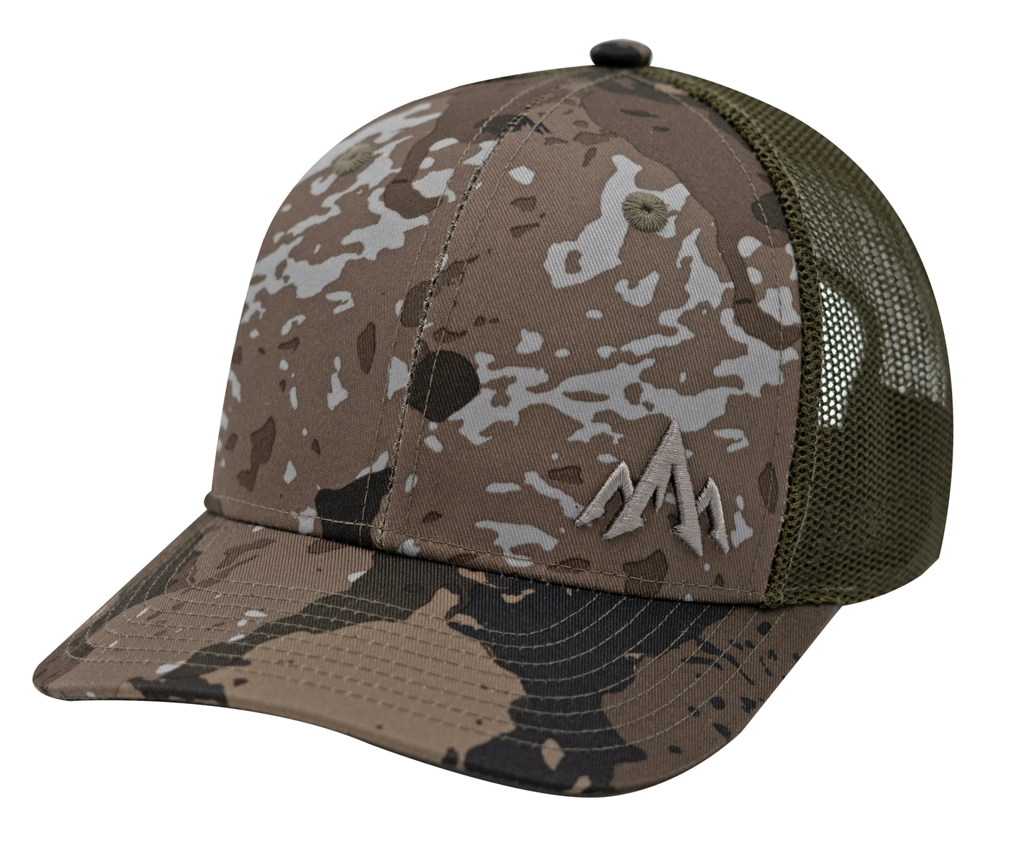 Pnuma Outdoors Logo Trucker Cap Caza OV OSFM CP-LO-OV