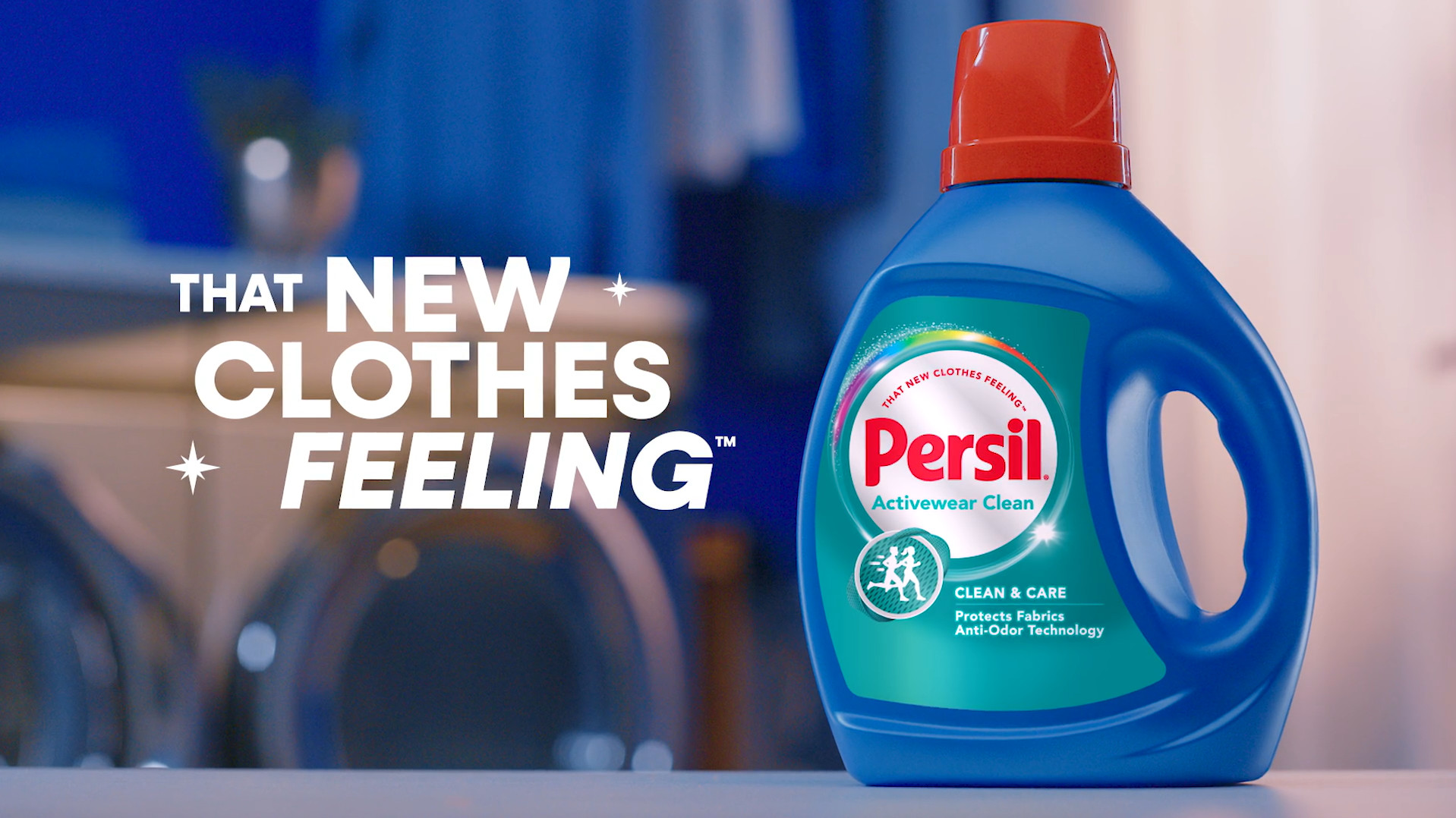 thumbnail video image 2 of Persil Activewear Clean Liquid Laundry Detergent, Original, 84 fl oz, 50 Loads, 2 of 8