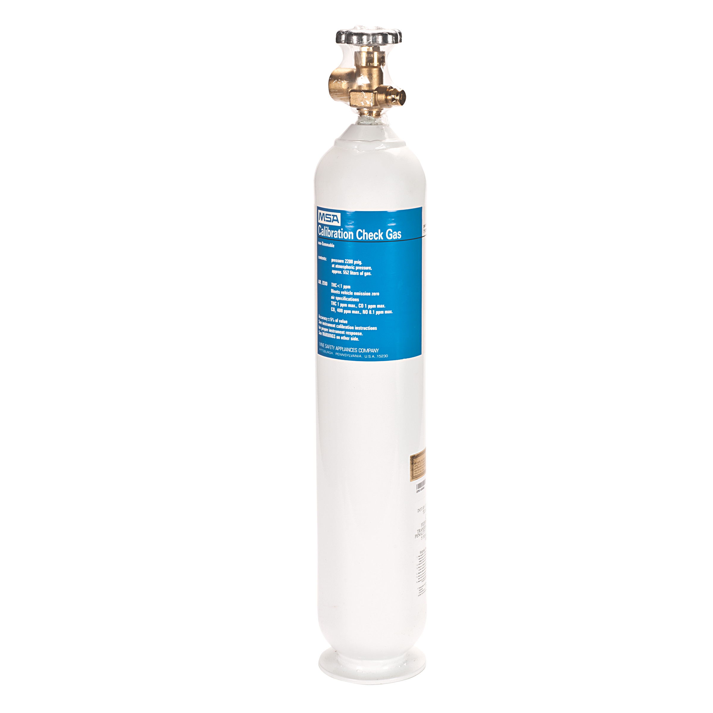 GAS, 552L, ZERO AIR, THC < 1 PPM