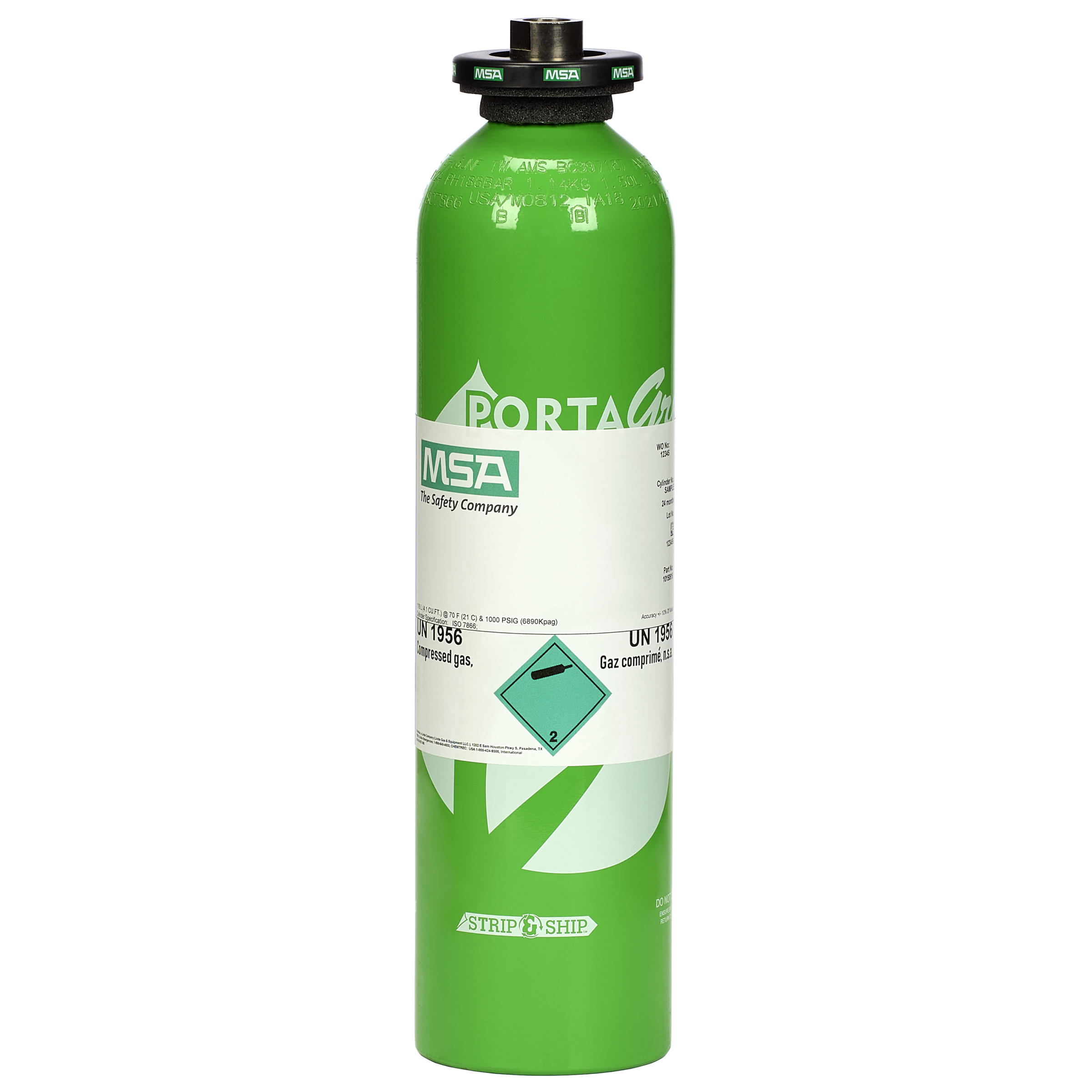 GAS,116L,10 PPM HCN