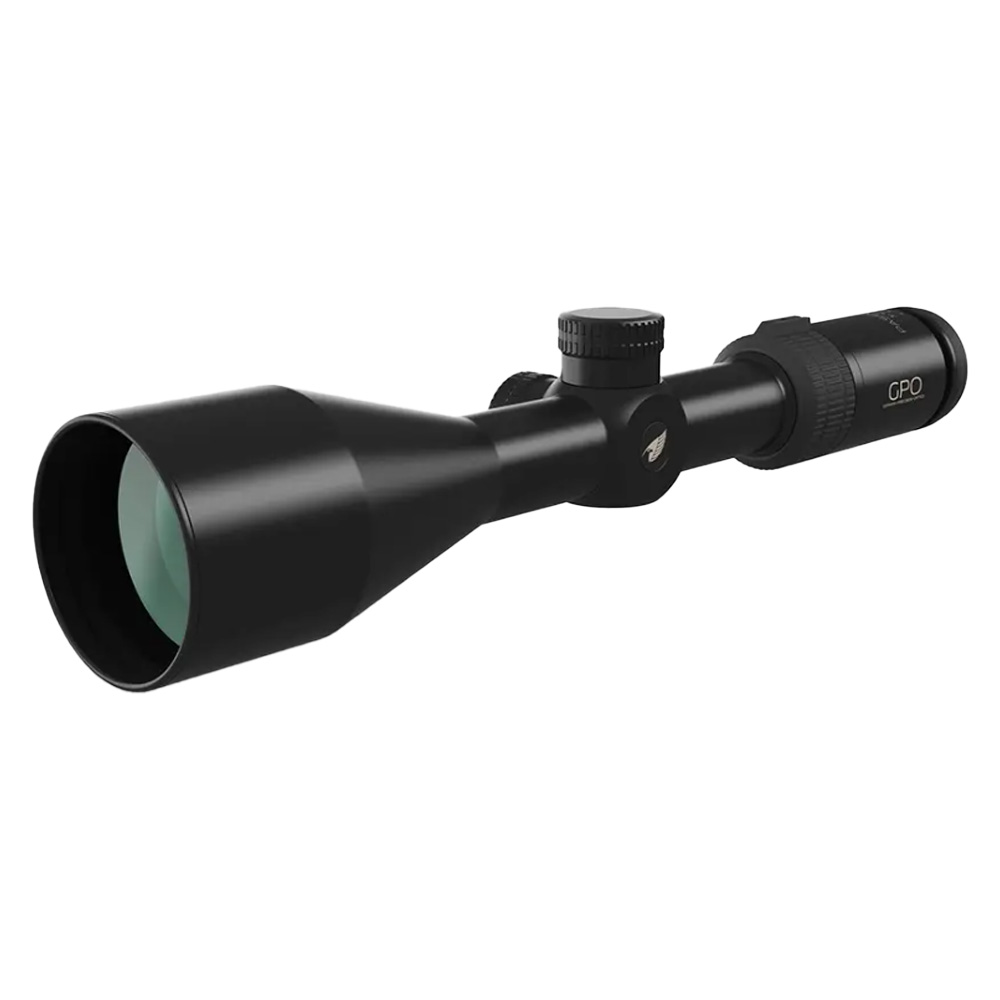 GPO Passion RP4-HD 3-12x56 G4i 30mm Tube G4i Reticle 1/4 MOA CCW Capped Riflescope RP454