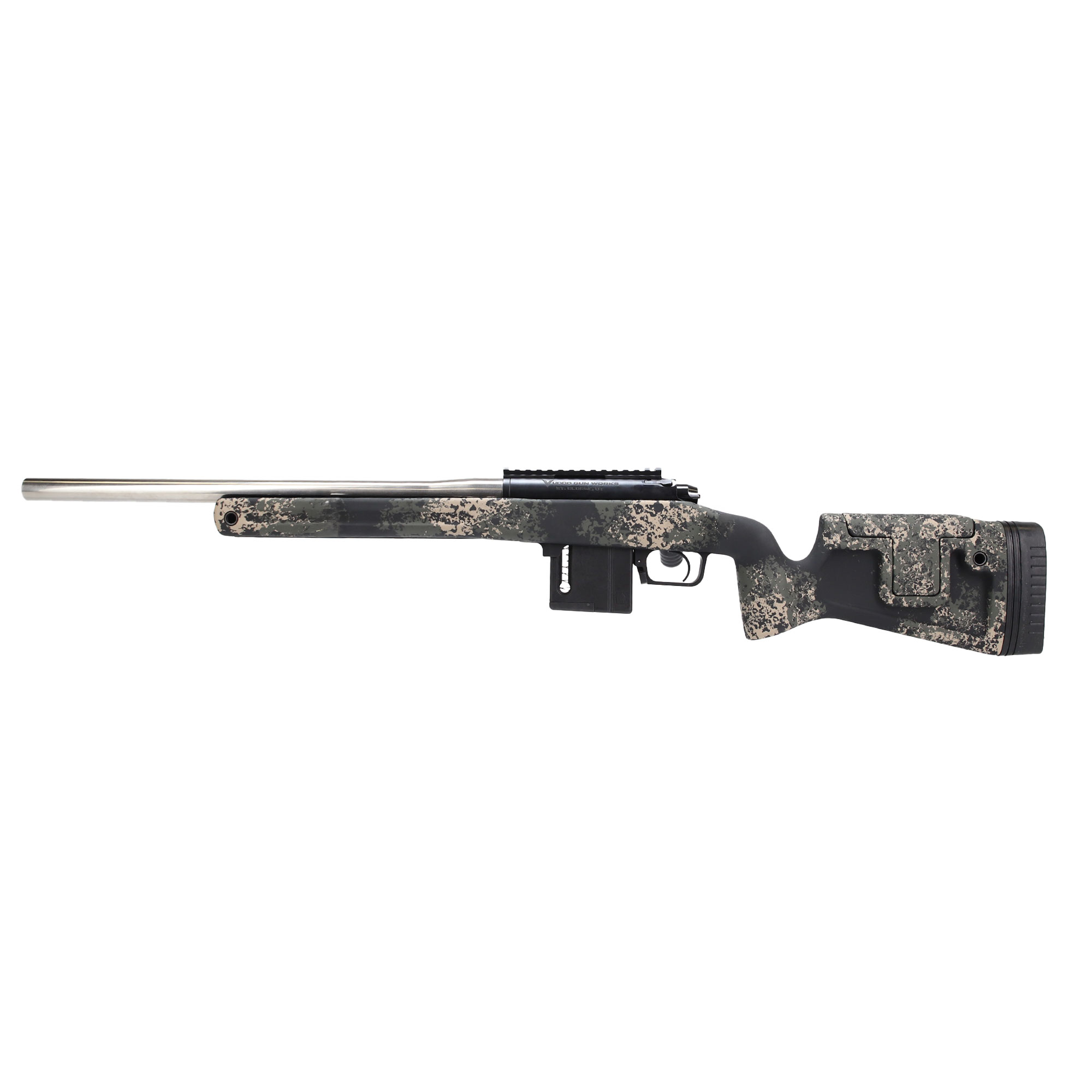 Vudoo Gun Works Gen2 RH 22LR 20&quot; Lothar Kukri Target Crown 20MOA Polished TT Primary Grayboe Phoenix V2 PRI-22LR-G2-KUK20-GBPGC