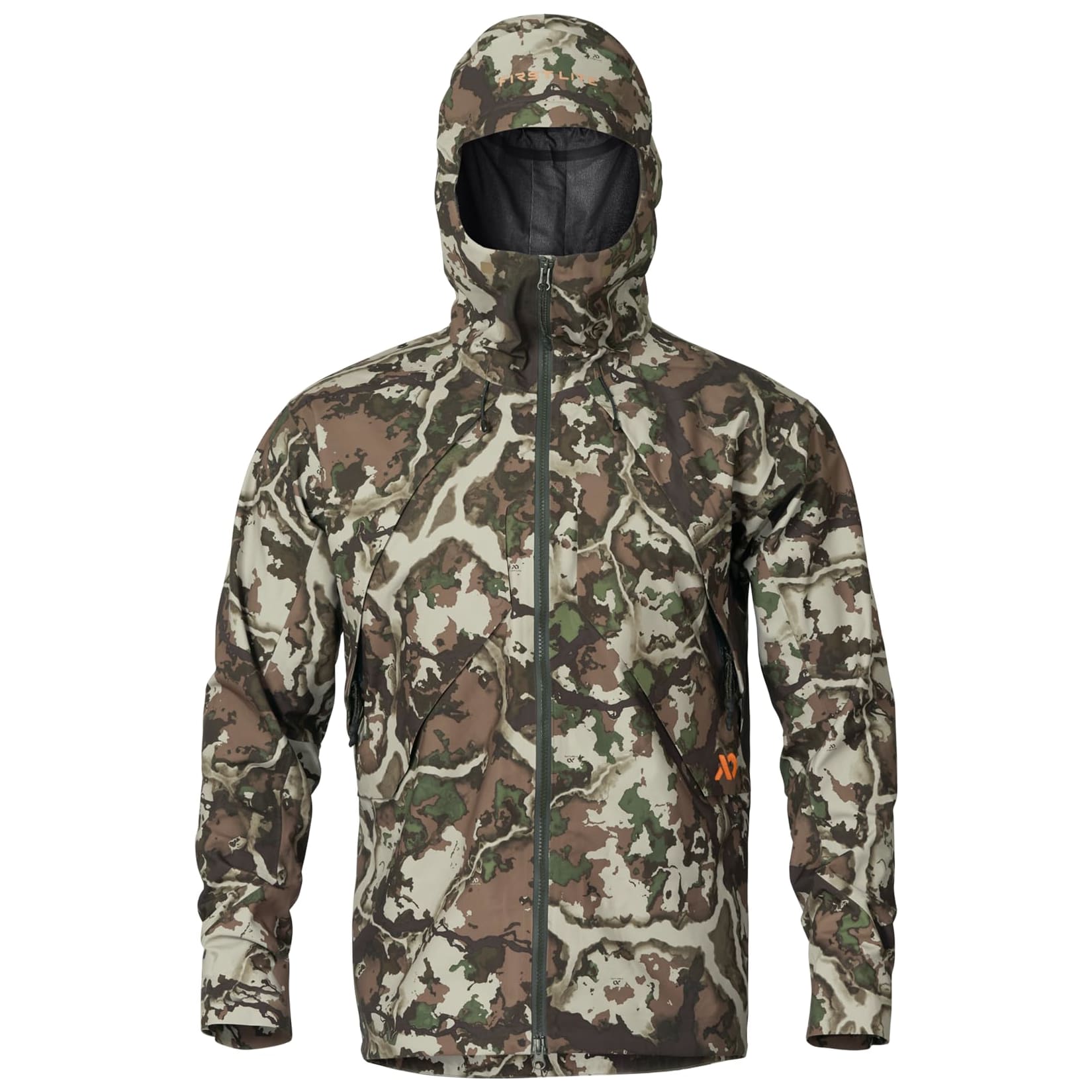 First Lite Men's Omen Stormshelter Jacket Fusion MOOSJFU