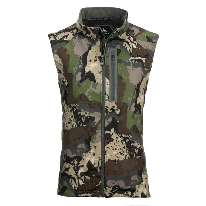 Pnuma Outdoors Waypoint Vest, Caza Camo XLT WP-VE-CZ-XLT