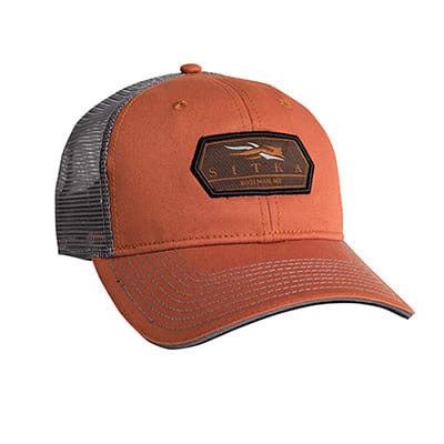 Sitka Meshback Trucker Cap Burnt Orange One Size Fits All|90110-BO-OSFA
