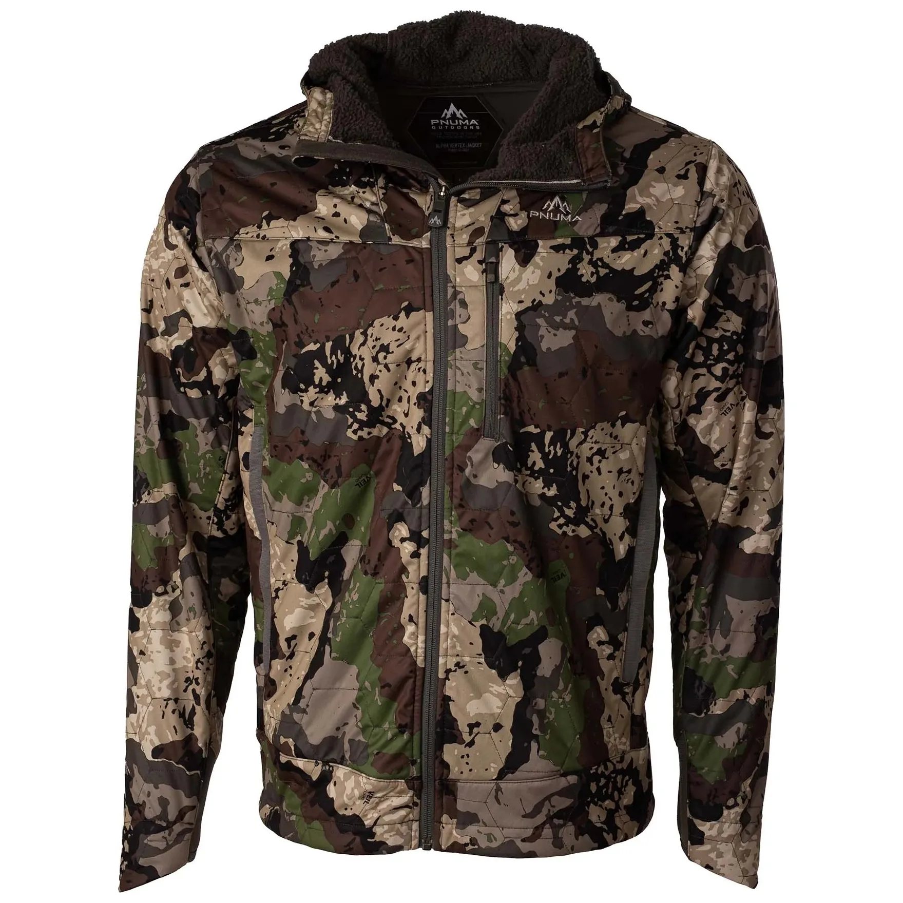 Pnuma Outdoor Alpha Vertex Jacket Caza Veil Camo P1001C