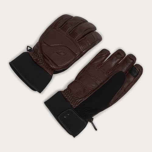 Oakley Peak Leather Gloves Grenache FOS901654-9B2