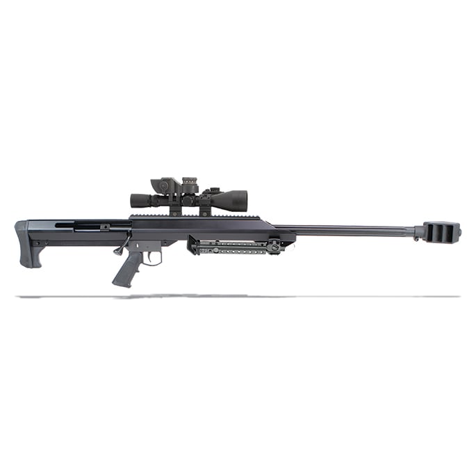 Barrett M99 50 BMG Black 29" Leupold Mark 4 M1 & Rings 13143
