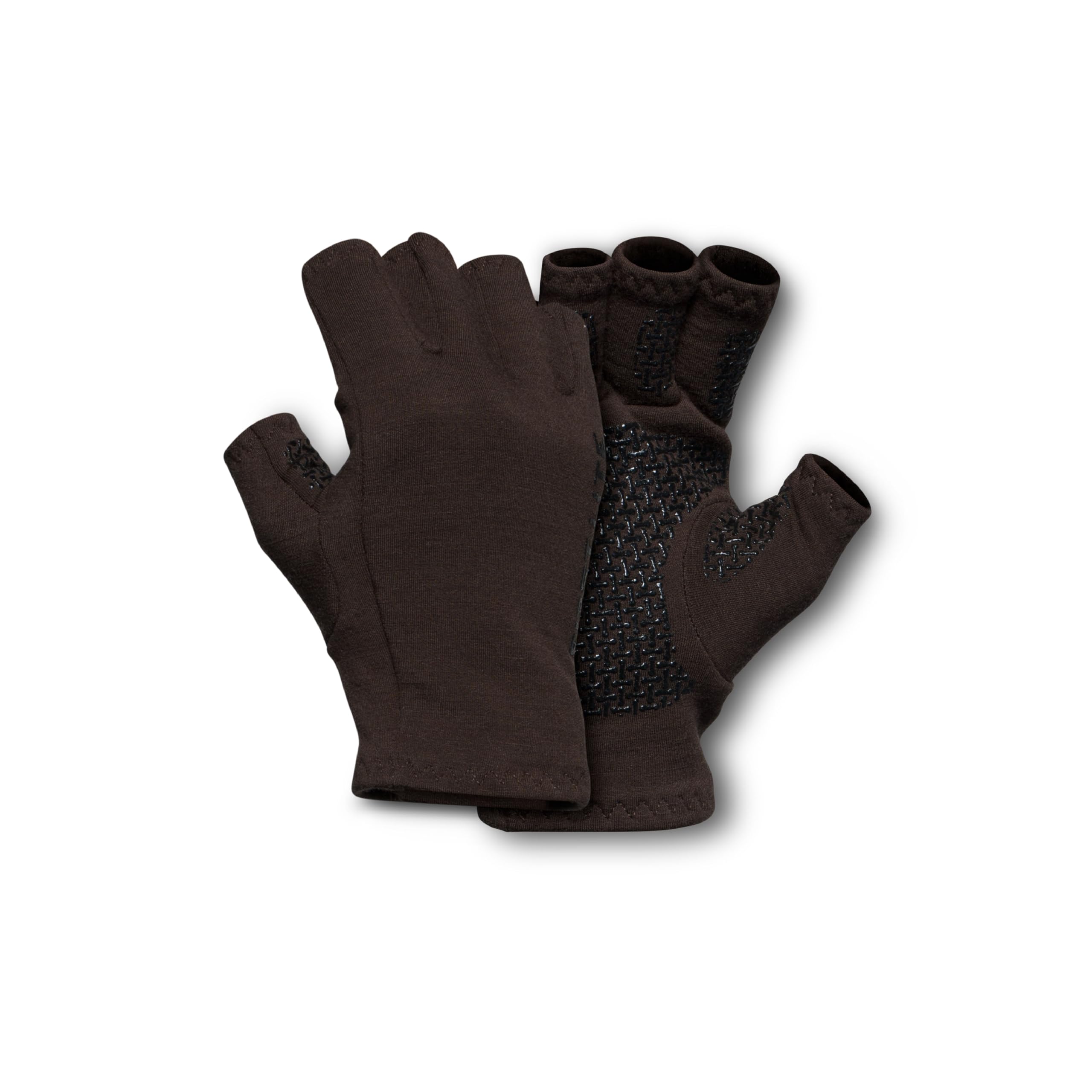 First Lite Rugged Wool Fingerless Glove Terra MARHFTR