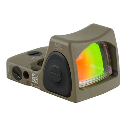 Trijicon RMR Adjustable LED FDE Red Dot Sight RM07-C-700237