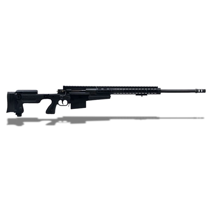 AX .338 Lapua 27" Barrel, Standard Brake, Black, Pistol Grip, Butt Spike, Sling Loop, Fixed Butt, F