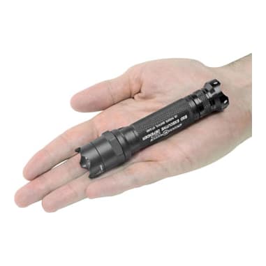 Surefire E2D Defender Black Flashlight Strike Bezel