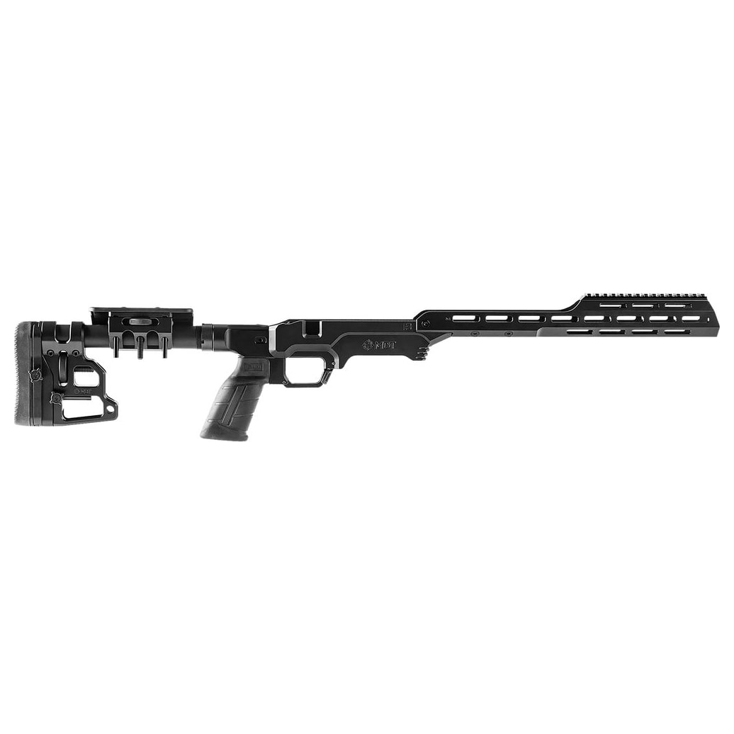 USED MDT Tactical LSS Gen3 Tikka T3X SA RH BLK Chassis System 114639-BLK - Light Wear USED9554