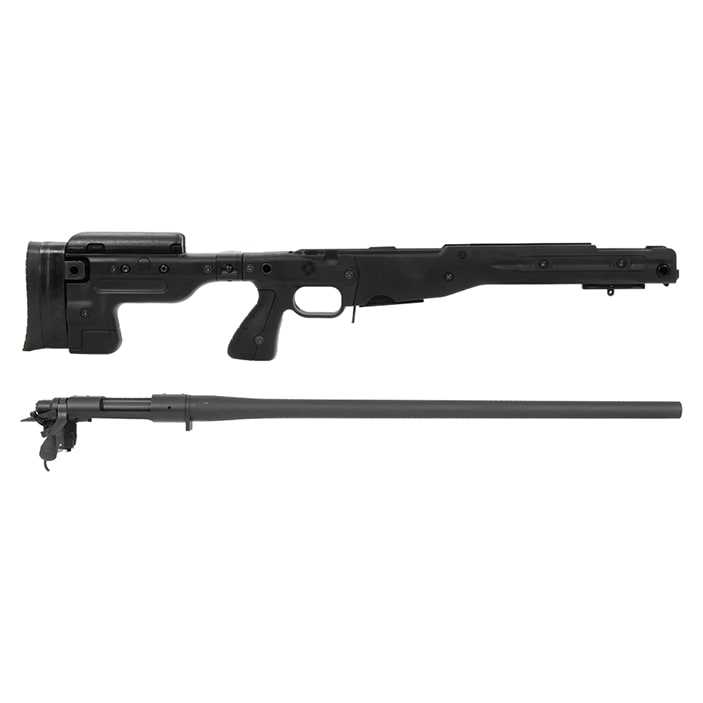 Remington 700P 5R 308 Win with Accuracy International AT Black Folding Chassis