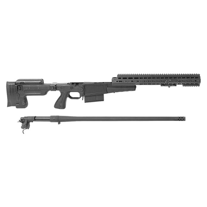 Remington 700P MLR .338 Lapua Black Rifle