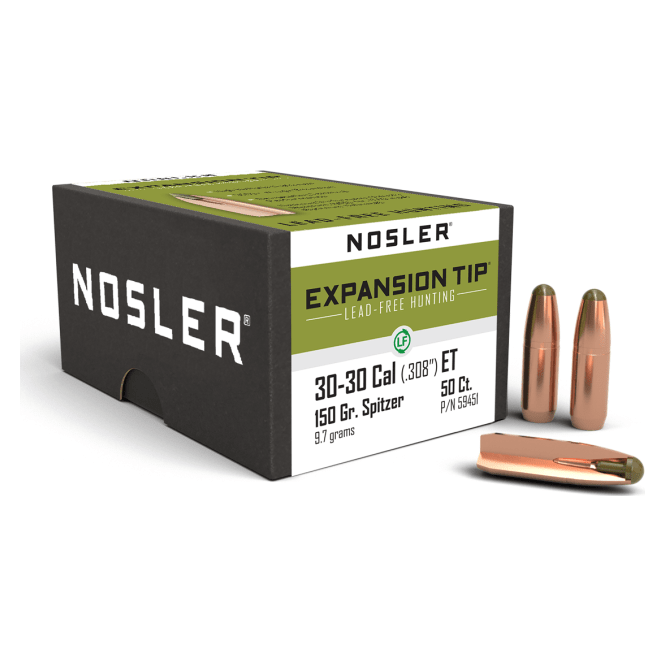 Nosler E-Tip ET - 30-30 150g RN (50ct) b460 Bullets 59451