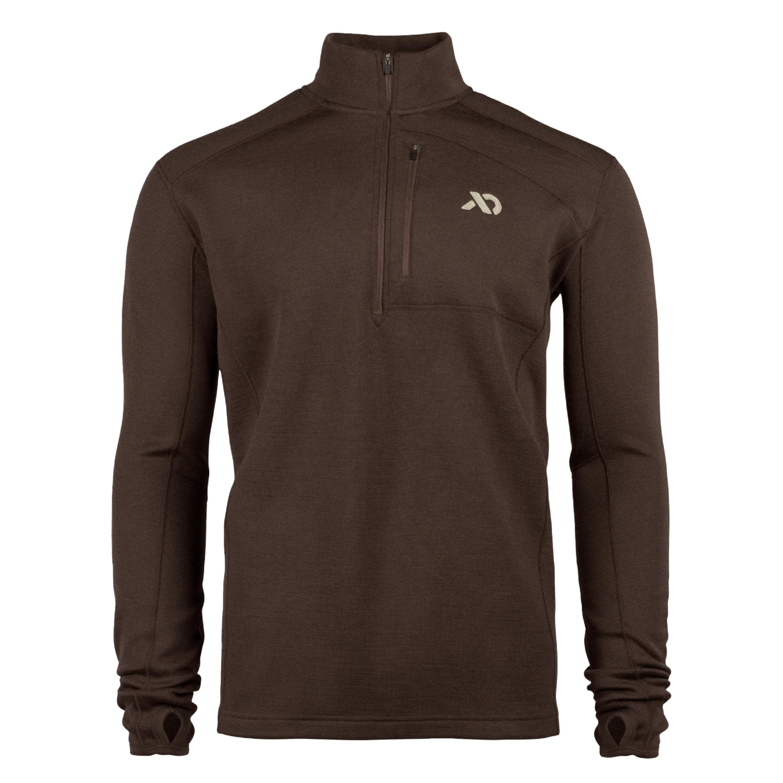 First Lite Men's Furnace Quarter Zip Terra MTEQZTR