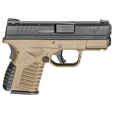 Springfield Armory XD-S .45ACP 3.3" FDE XDS93345DEE