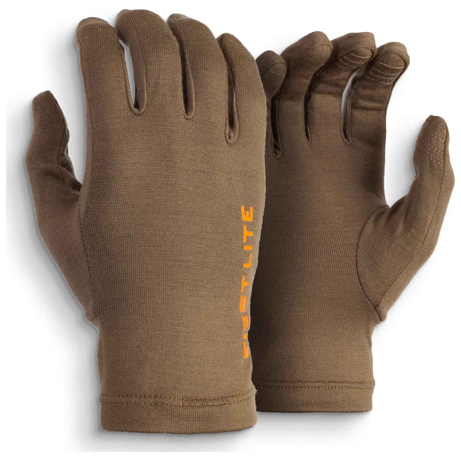 First Lite Aerowool Touch Liner Glove Dry Earth MATLRDE