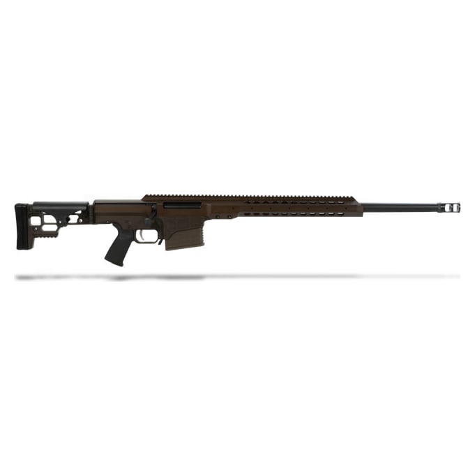 Barrett MRAD .338 Lapua magnum Rifle System: 24 1/2" Heavy Barrel, Multi-Role Brown 13609 13609