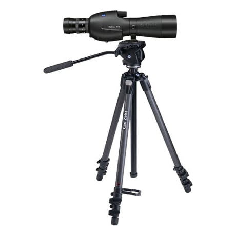 Zeiss DiaScope 65 T* FL Straight Spotting Scope w/Vario 15-56x/20-75x Eyepiece & Carbon Tripod 000000-1900-637
