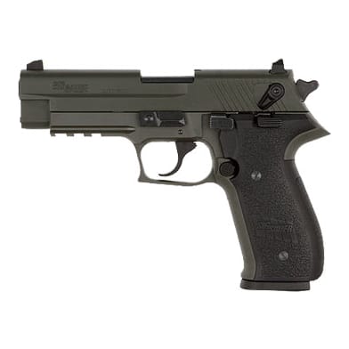 OD, Black Slide Finish, Olive Drab Frame MOS-22-OD