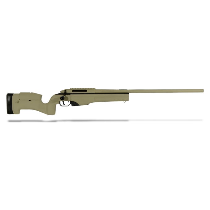 Sako TRG 42 338 Lapua Fixed Stock Cerakote Desert Sage, 20 moa rail, Roedale Brake