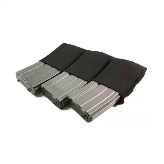 Blue Force Gear Helium Whisper, Ten Speed, Triple M4 Magazine Pouch, Black HW-TSP-M4-3-BK