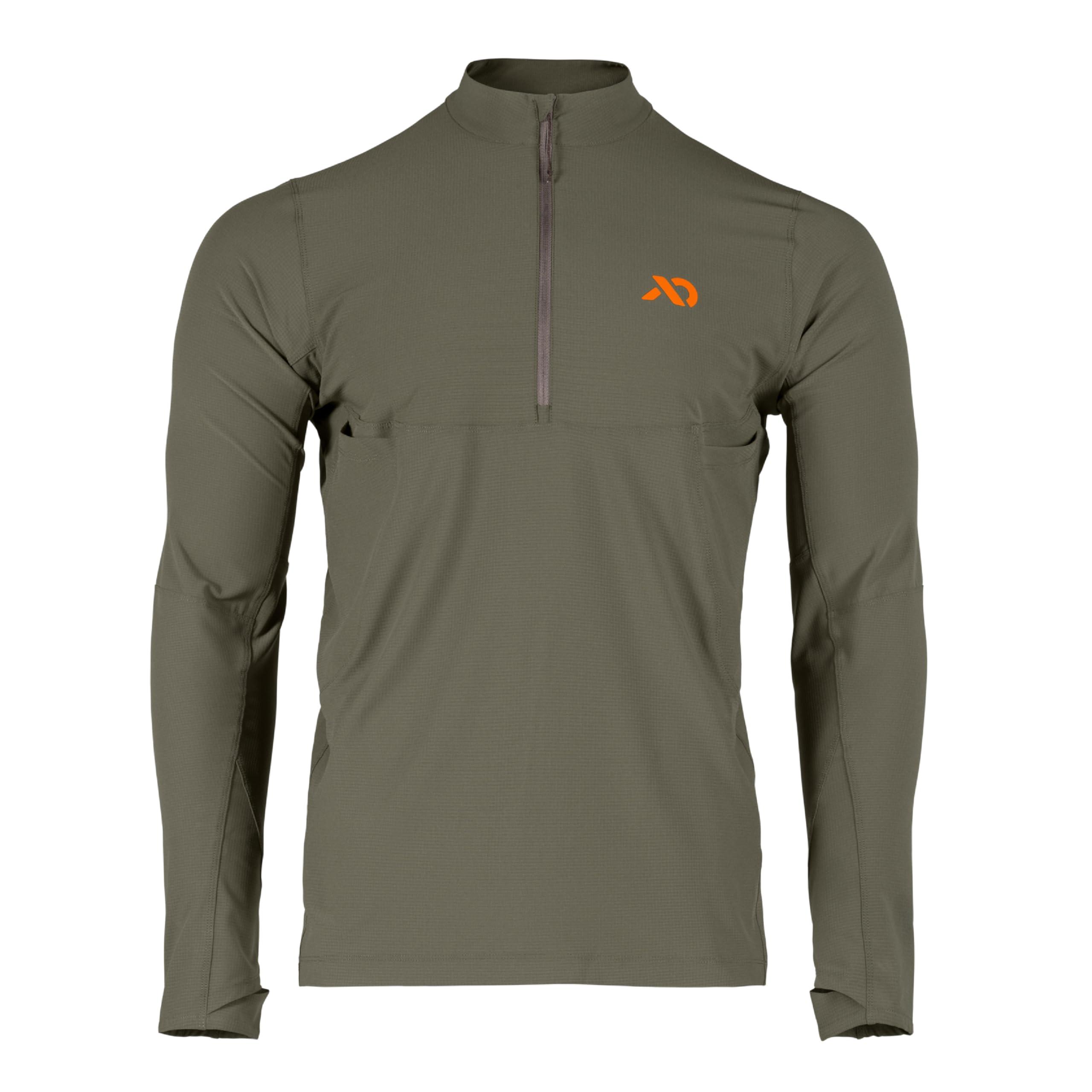 First Lite Men's Trace Quarter Zip Conifer MTTRQCN