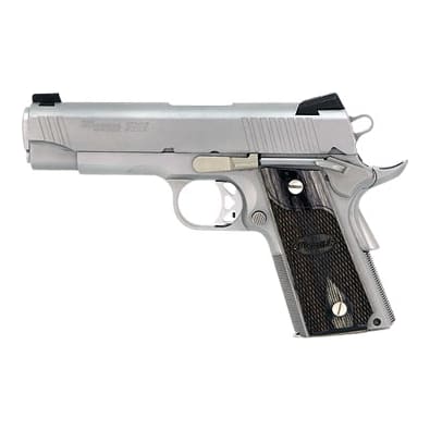 Sig 1911 Compact .45 ACP Stainless Pistol 1911TCO-45-SSS
