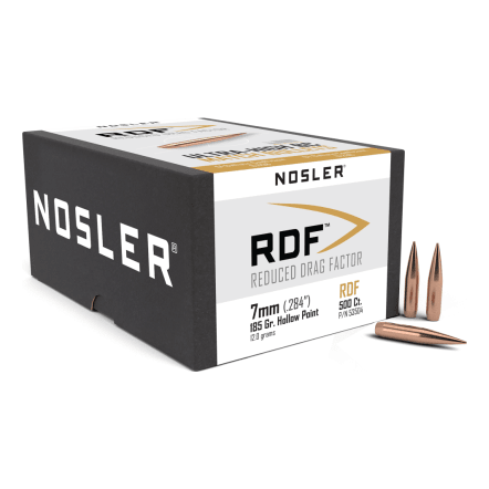 Nosler RDF RDF - 7mm 185g HPBT (500ct) Bullets 53504