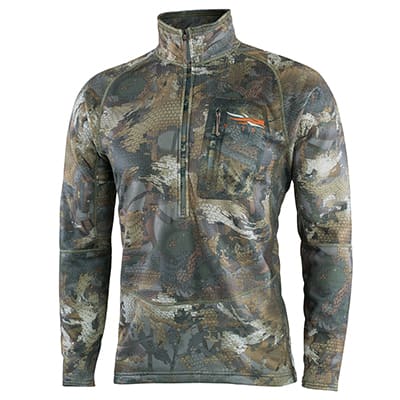 Sitka Timber Grinder Half-Zip Optifade Timber XXX Large 70024-TM-3XL