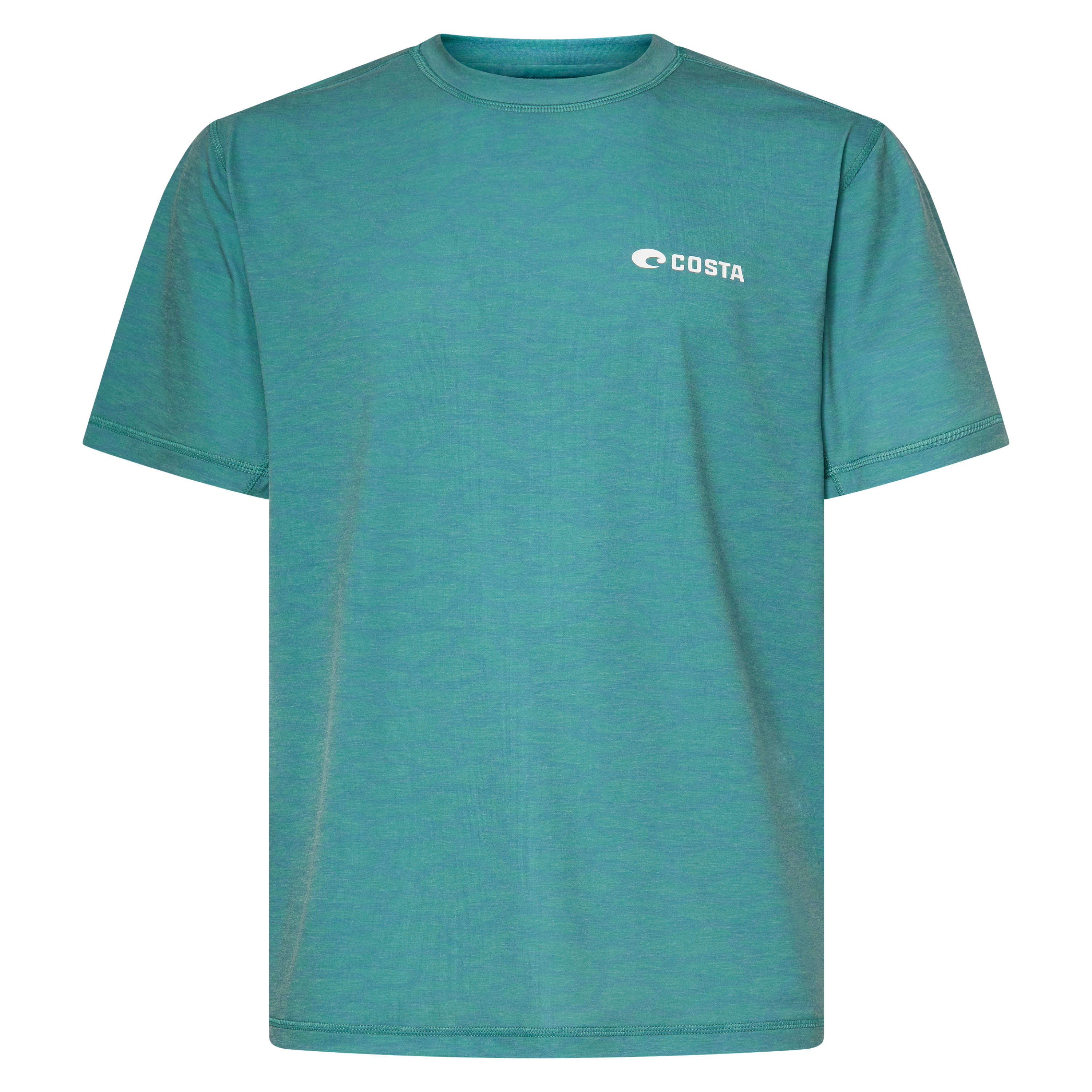 Costa Del Mar Urban Performance SS Crew T-Shirt Mens Water Print Seafoam FQA401347-7AO