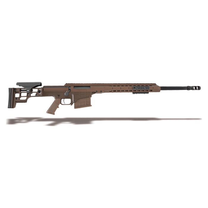 Barrett MRAD .338 Lapua magnum Rifle System: 24 1/2" Round Barrel, Multi-Role Brown 13607