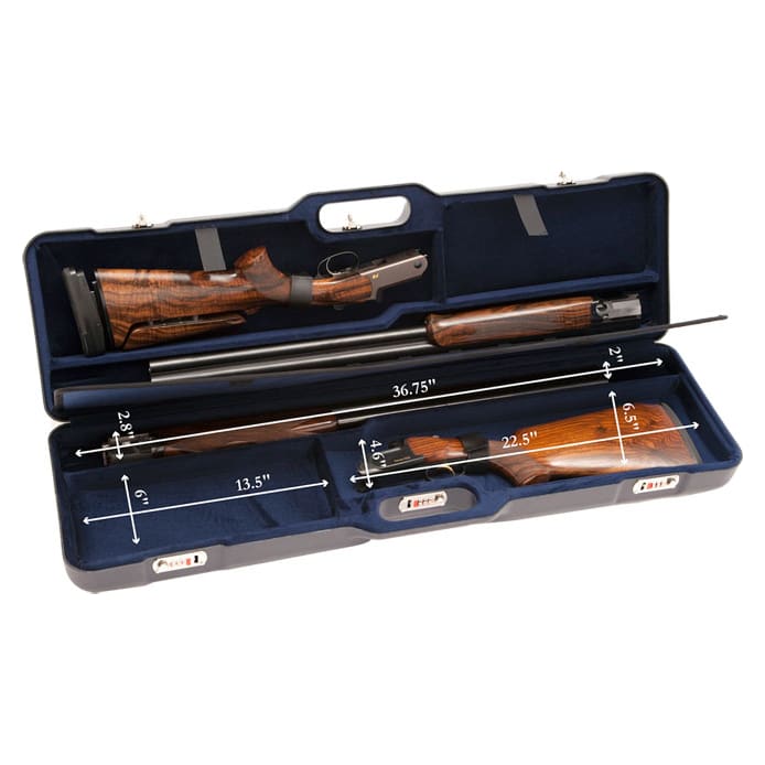Negrini Two Gun 36.75" Case Blue/Blue 1678L/4775