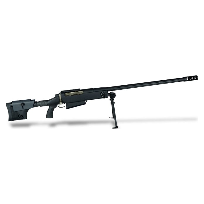McMillan RH Tac 50 BMG 29" barrel Black, Jewell trigger with bipod and one mag