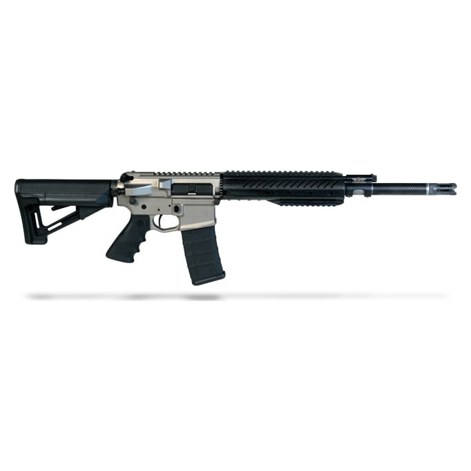 Christensen Arms CA-15 Recon silver receiver, carbon wrap 223, 16 inch bbl, Magpul STR stock, one 30