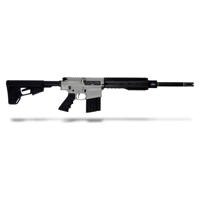 Christensen Arms CA-10 silver receiver, carbon wrap 308, 16 inch bbl, Magpul ACS Lite stock, one 20