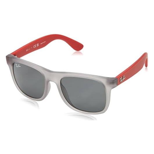Ray-Ban Junior Justin Rubber Transparent Grey Dark Grey 0RJ9069S-70598748