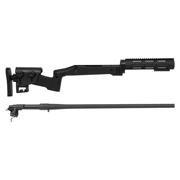 Remington 700P 5R 300 Win Mag with Sisk STAR AR Stock