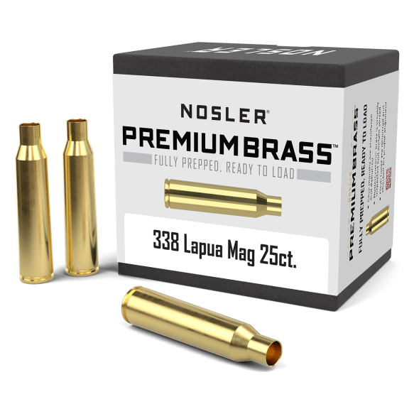 Nosler Premium Brass Box - 338 Lapua (25ct) 11914