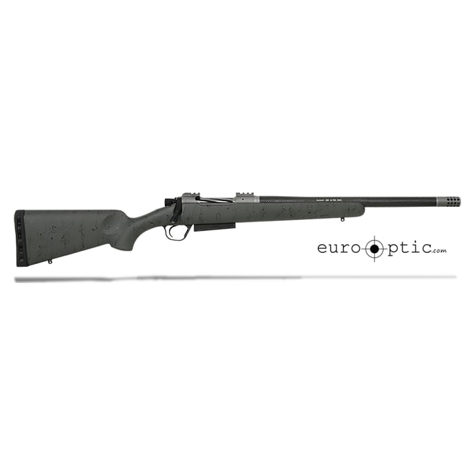 Christensen Arms Summit CF 6.5 Creedmoor 20" 1:8 CF Stock Green w/ Black Web