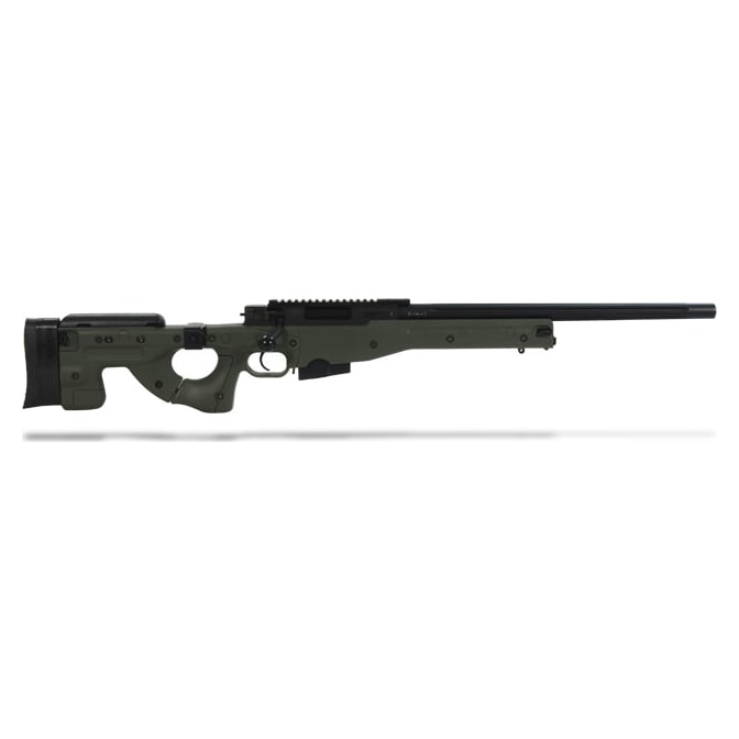 Accuracy International AW .308 20" Fluted Barrel Green Folding Stock