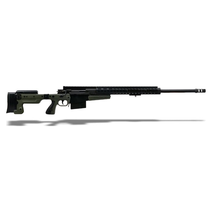 AI AX .338 Lapua RH 27" Barrel, Standard Brake, 30 moa, Green Folder, Pistol Grip, Sling Loop, Fixe